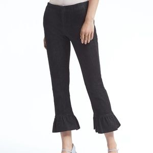 NWT Banana Republic Black Logan Crop Pants